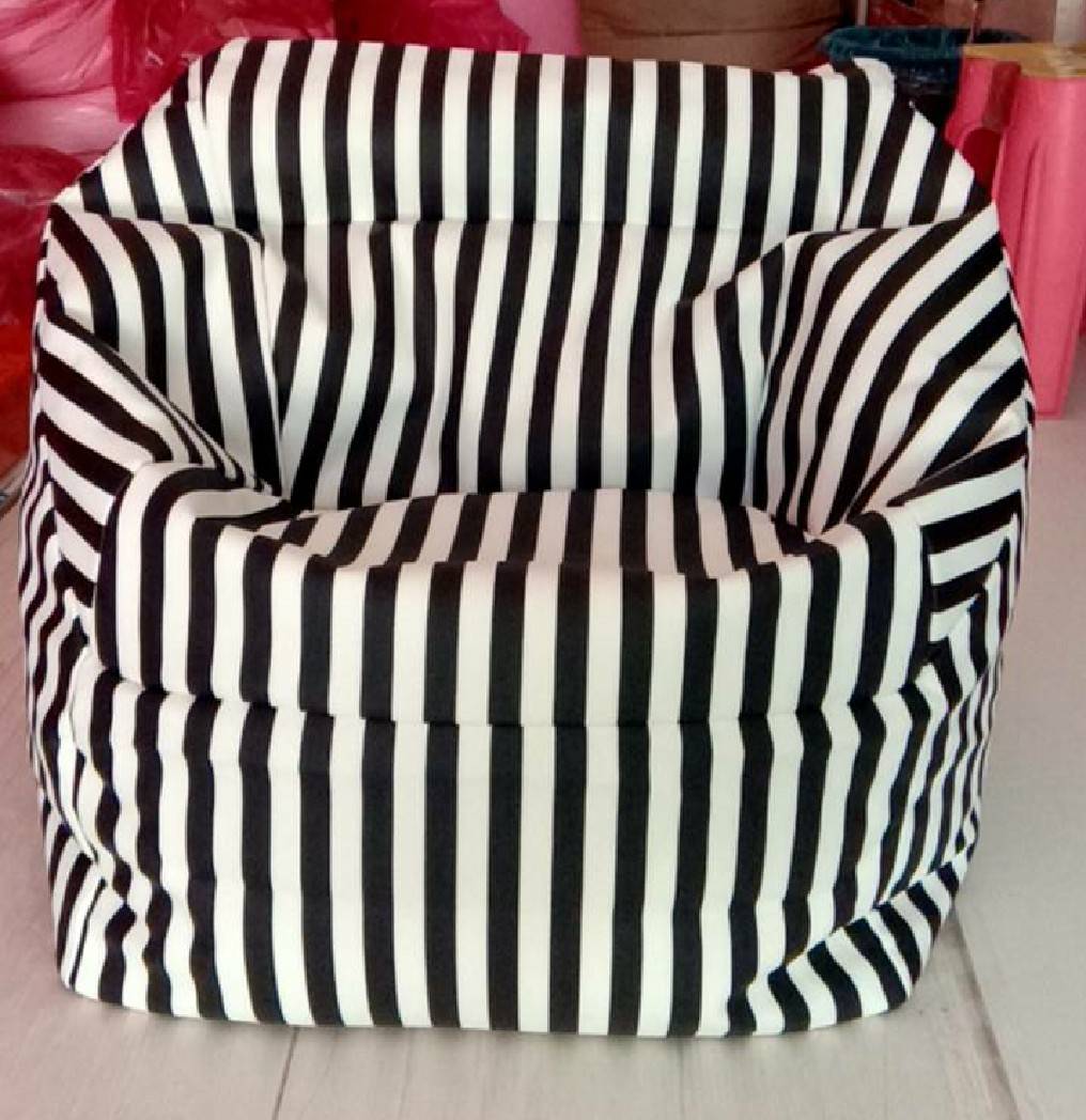  เก้าอี้ BeanBag ทรงโซฟา -Mini Sofa-PVC - ลายทาง